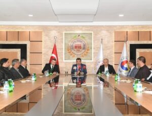 Başkan Gürkan’dan Ticaret Borsası Başkanı Özcan’a ziyaret