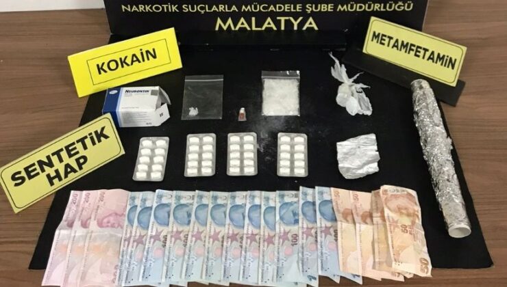 Malatya’da uyuşturucu operasyonu: 14 tutuklama