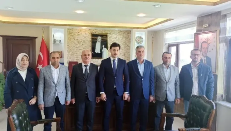 Başkan Özbay Kale Kaymakamı Mustafa Aksoy’u Ziyaret Etti