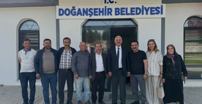 Latif Doğan, Doğanşehir’i Ziyaret Etti!